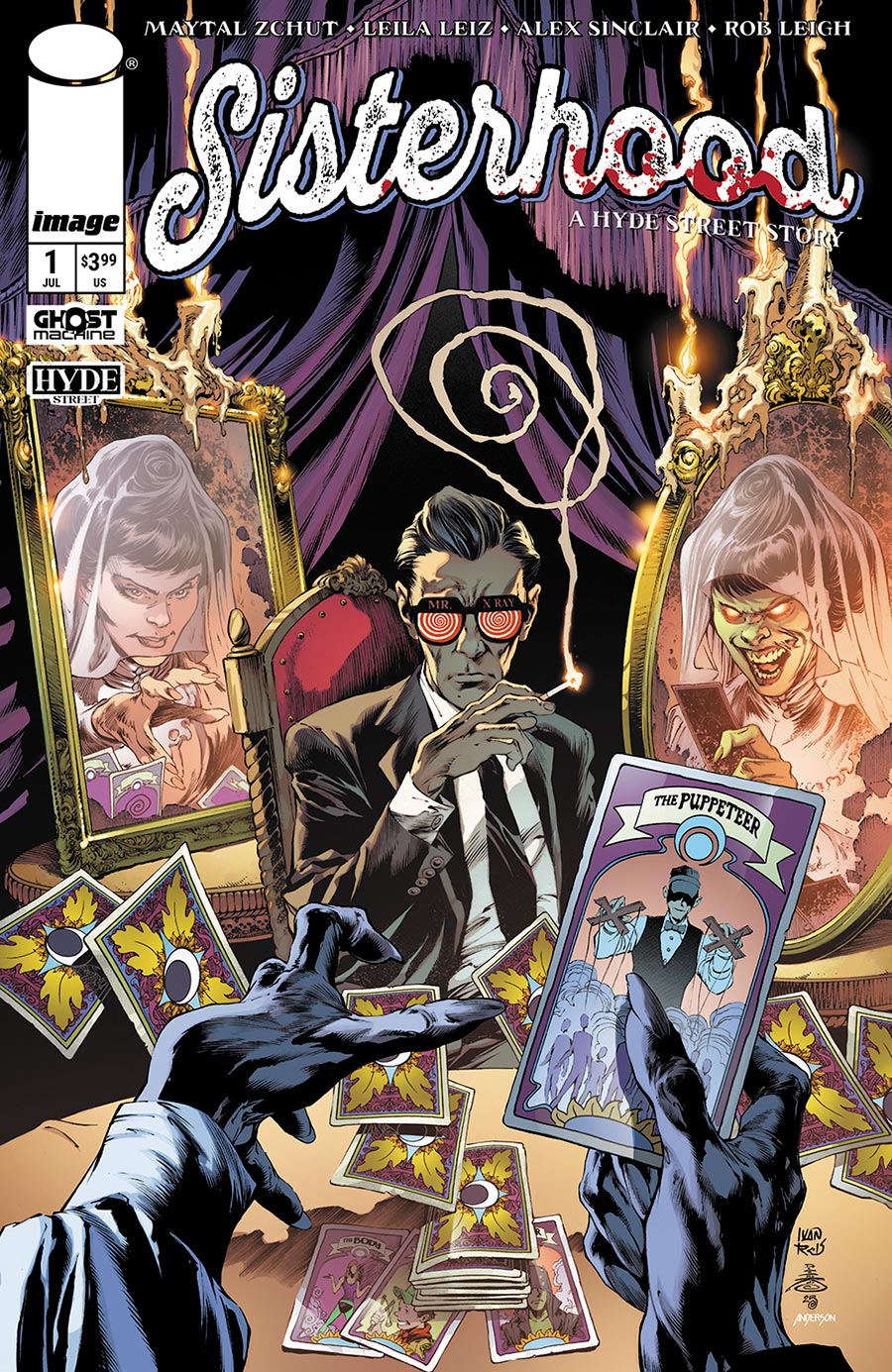 Sisterhood A Hyde Street Story #1 Cover B Variant Ivan Reis Danny Miki & Brad Anderson Cover