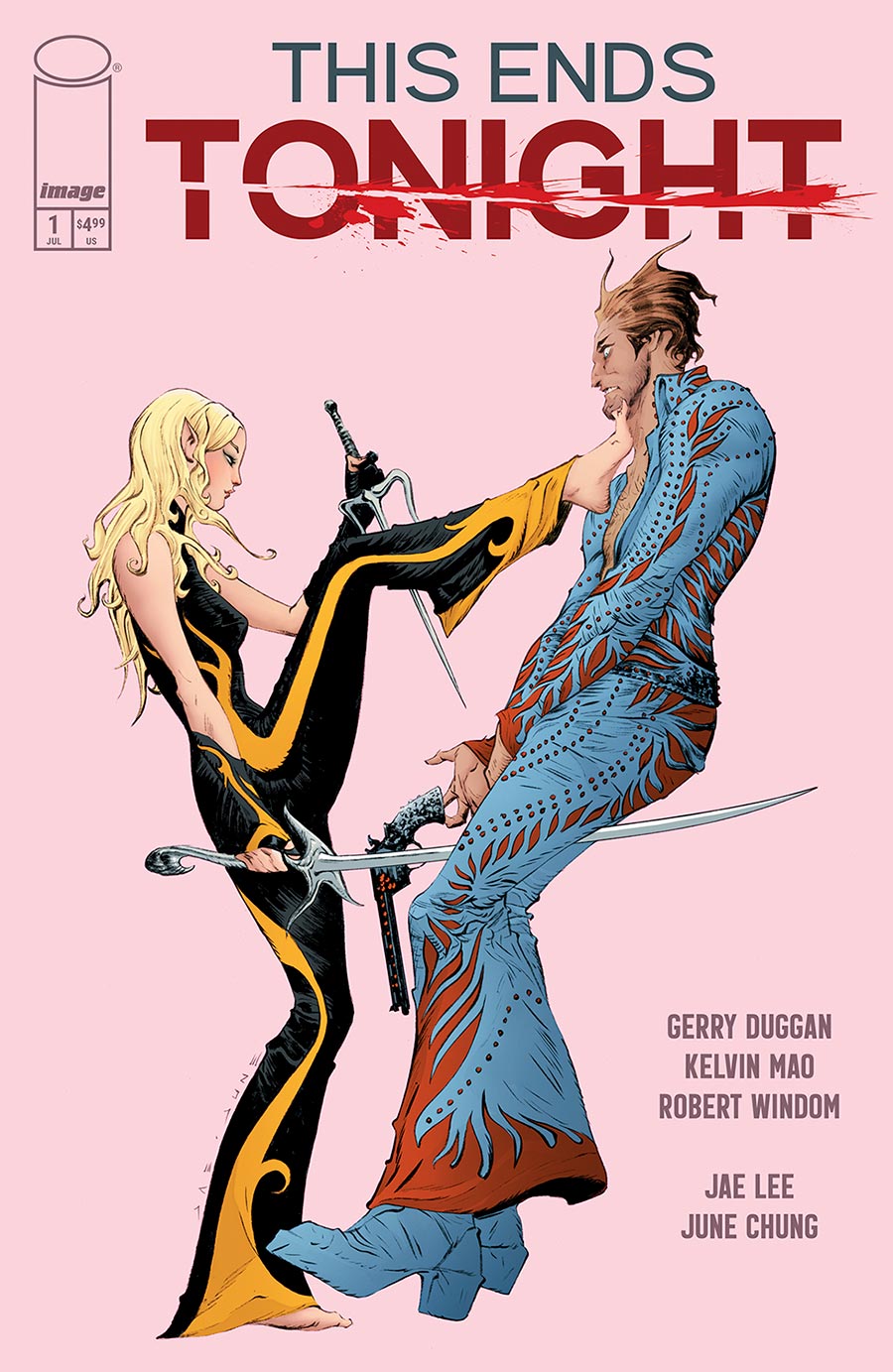 This Ends Tonight #1 Cover B Incentive Jae Lee Kill Bill Variant Cover