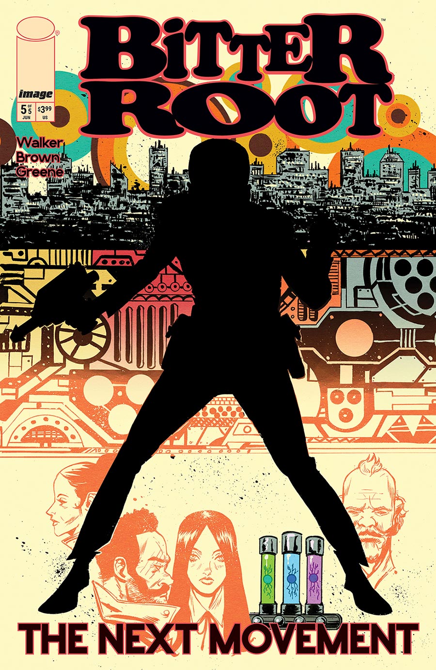 Bitter Root The Next Movement #5 Cover A Regular Sanford Greene Connecting Cover