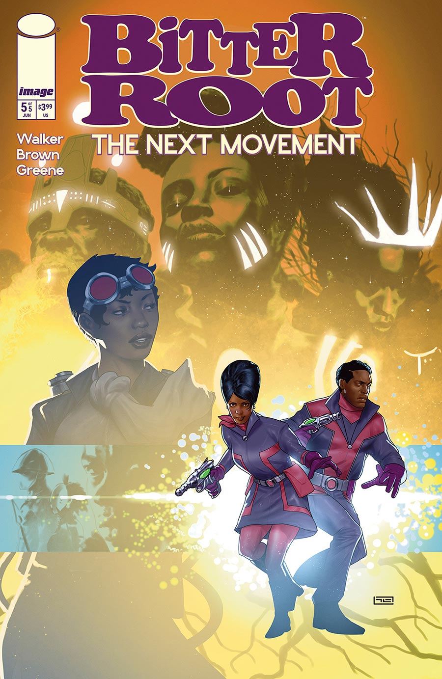 Bitter Root The Next Movement #5 Cover B Incentive Taurin Clarke Variant Cover