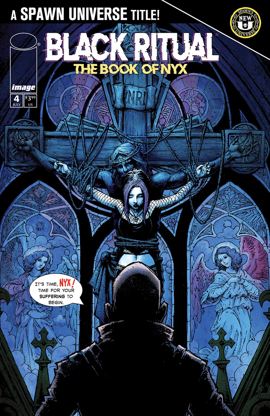 Black Ritual The Book Of Nyx #4 Cover A Regular Nat Jones Cover (Spawn Universe)