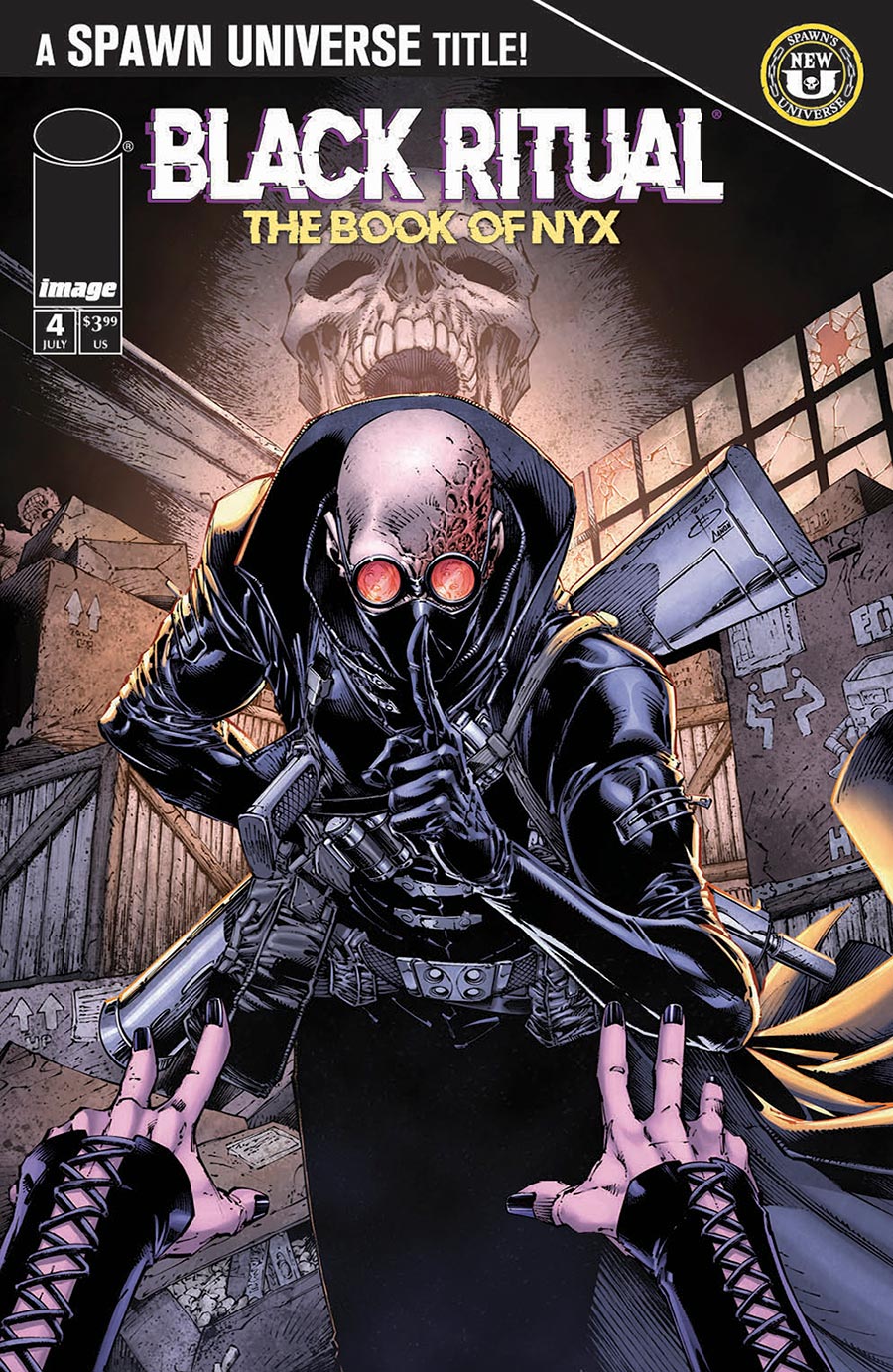 Black Ritual The Book Of Nyx #4 Cover B Variant Brett Booth Cover (Spawn Universe)