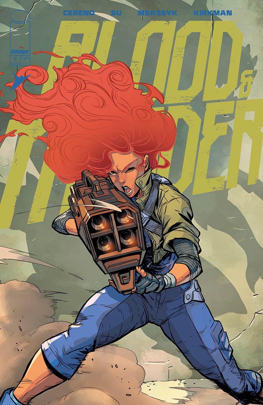 Blood & Thunder #3 Cover C Incentive Andie Tong & Rex Lokus Variant Cover