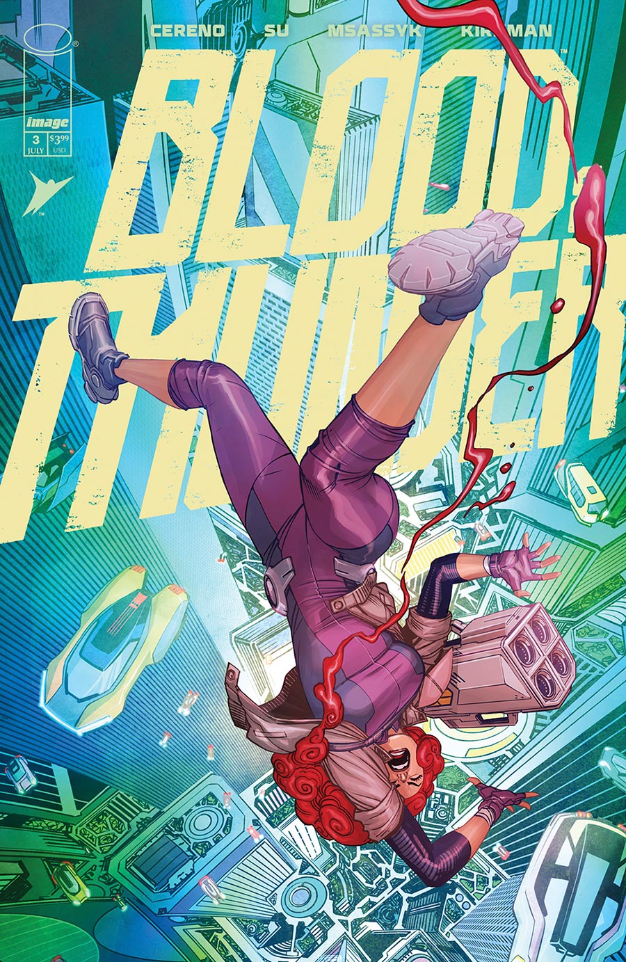 Blood & Thunder #3 Cover D Incentive Bernard Chang Variant Cover