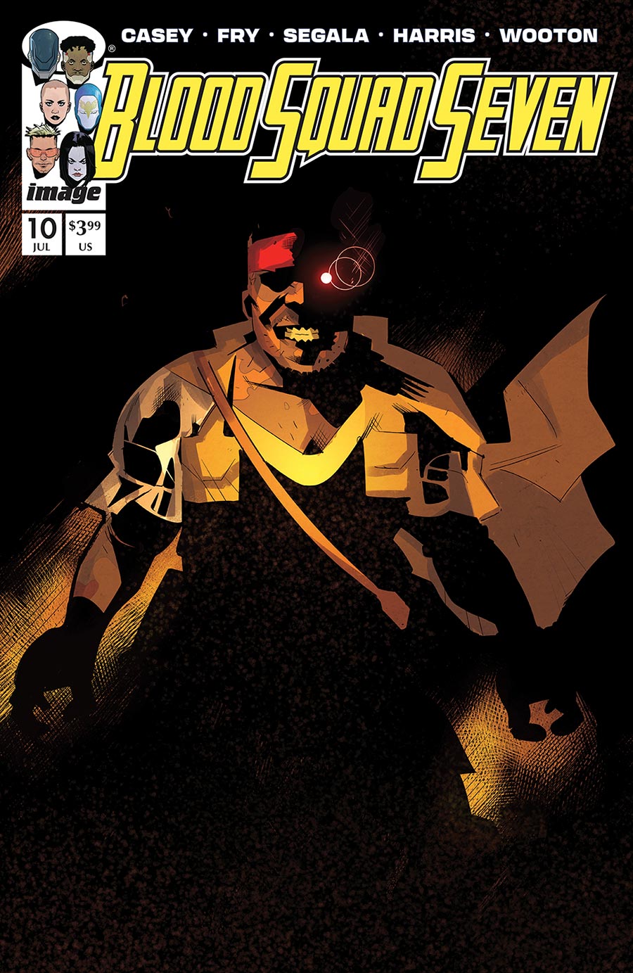 Blood Squad Seven #10 Cover A Regular Paul Fry Cover