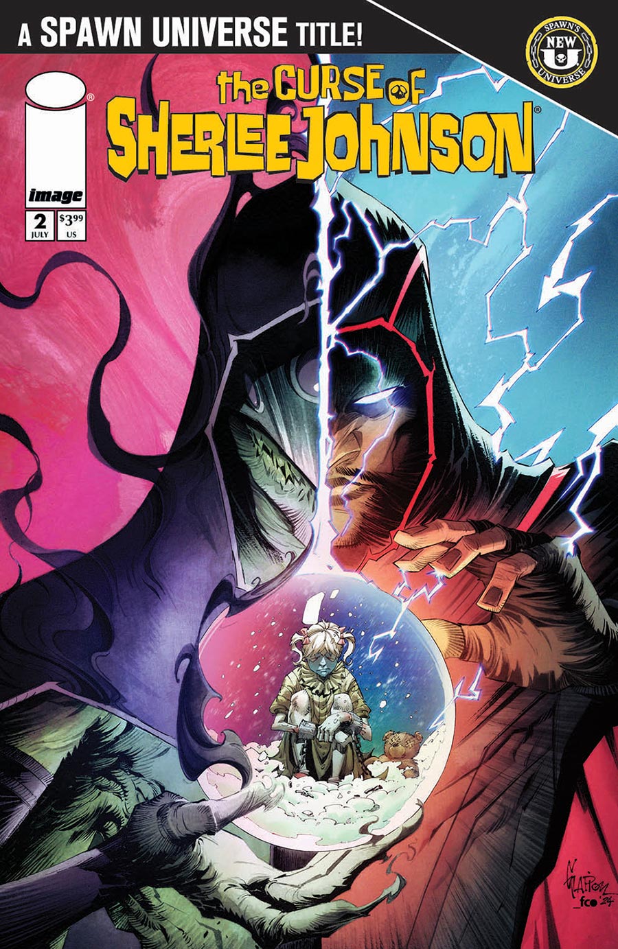Curse Of Sherlee Johnson #2 Cover A Regular Jonathan Glapion Cover (Spawn Universe)