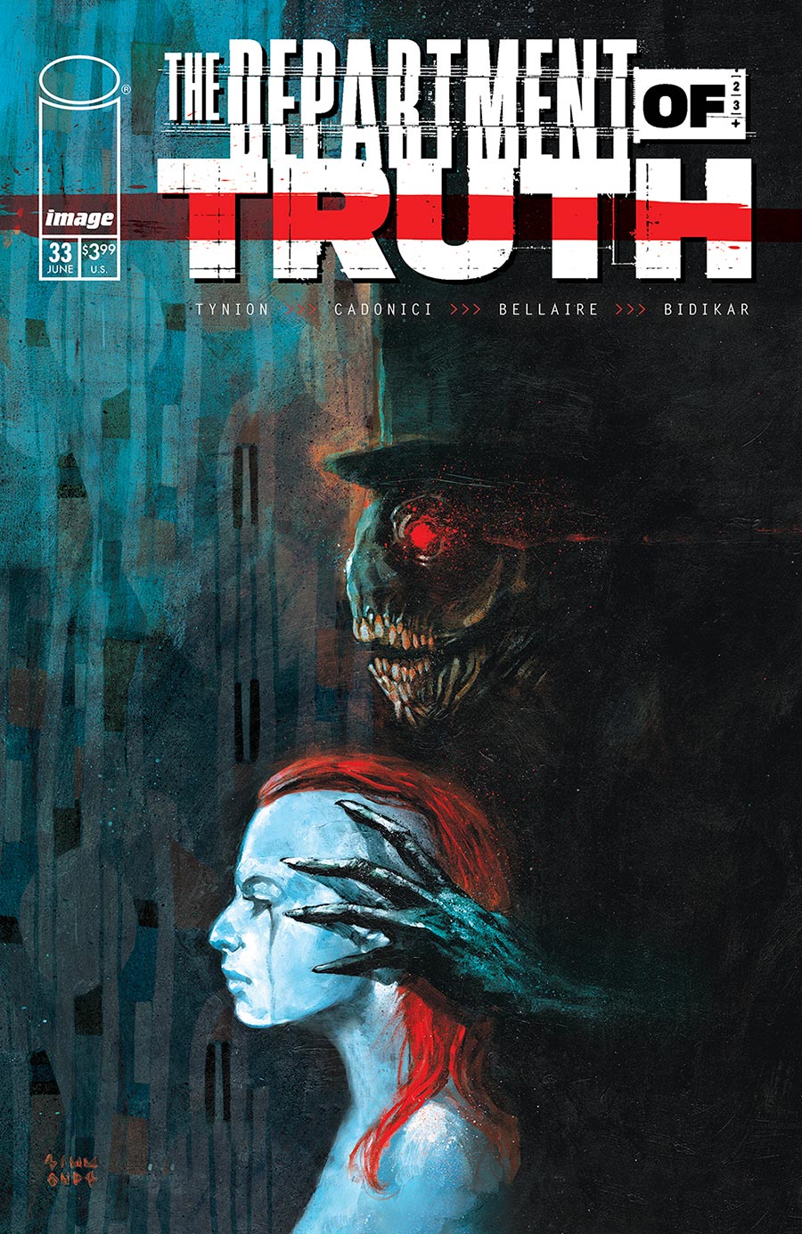 Department Of Truth #33 Cover A Regular Martin Simmonds Cover