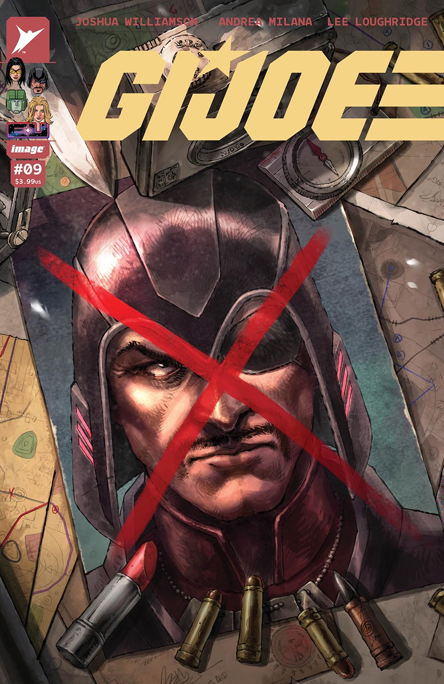 GI Joe Vol 10 #9 Cover C Incentive Alan Quah Connecting Variant Cover