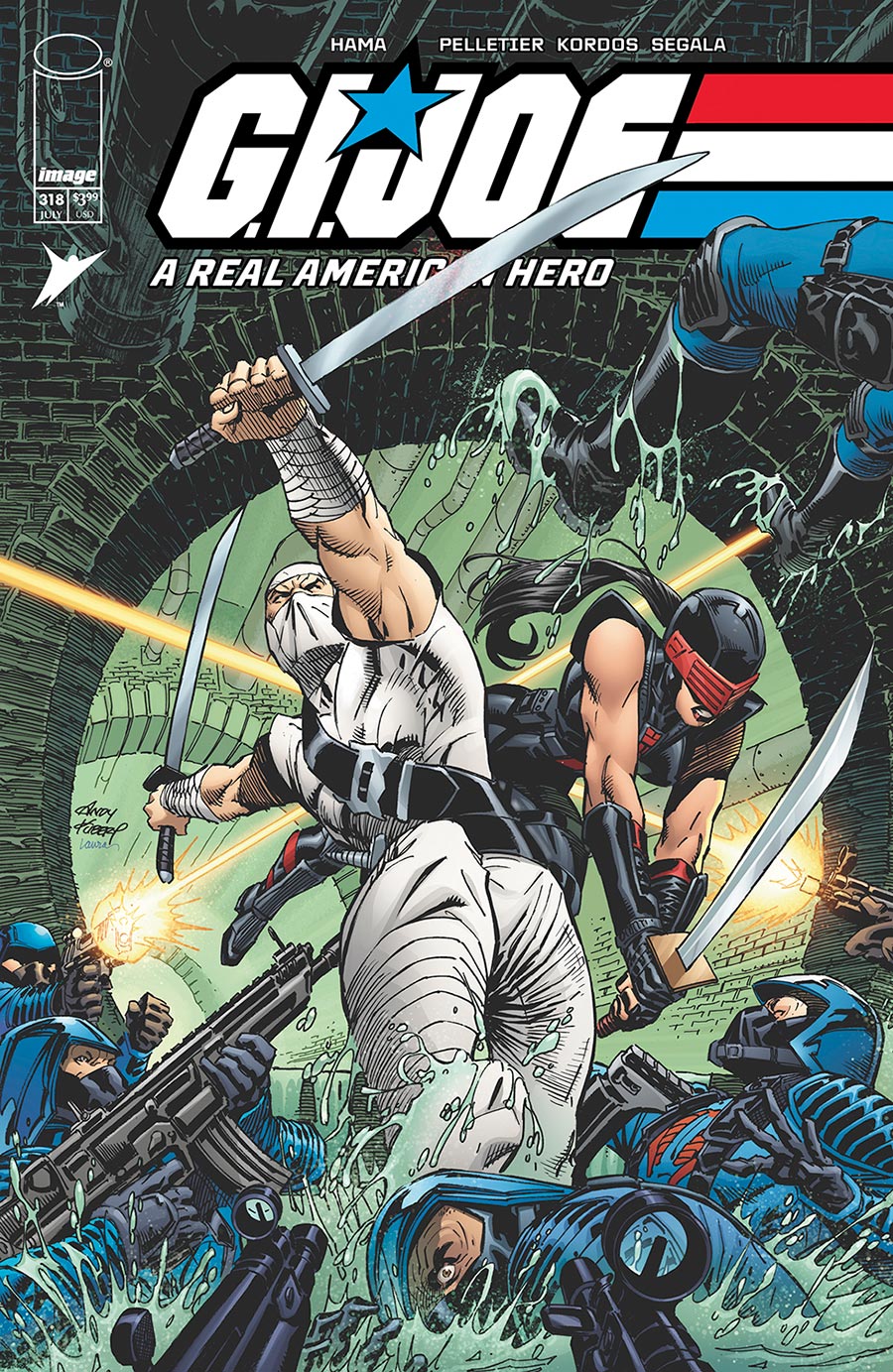 GI Joe A Real American Hero #318 Cover A Regular Andy Kubert & Laura Martin Cover