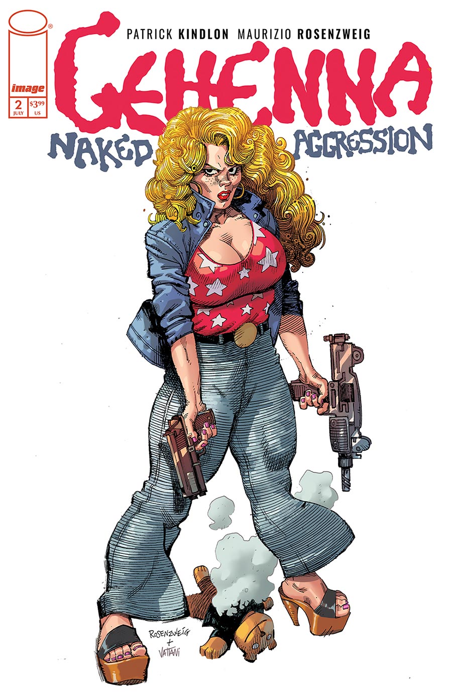 Gehenna Naked Aggression #2 Cover A Regular Maurizio Rosenzweig Cover