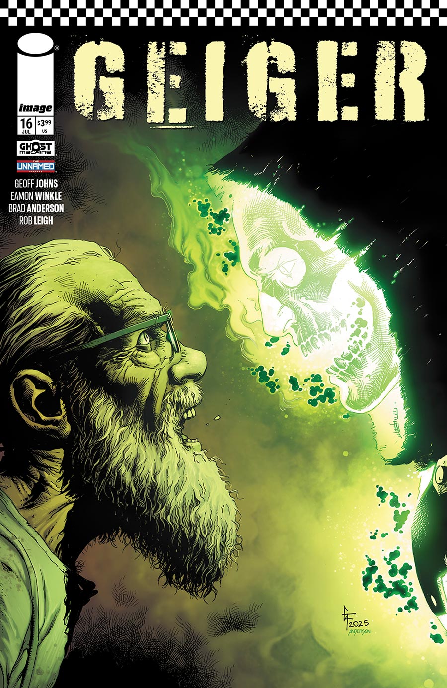 Geiger Vol 2 #16 Cover A Regular Gary Frank & Brad Anderson Cover