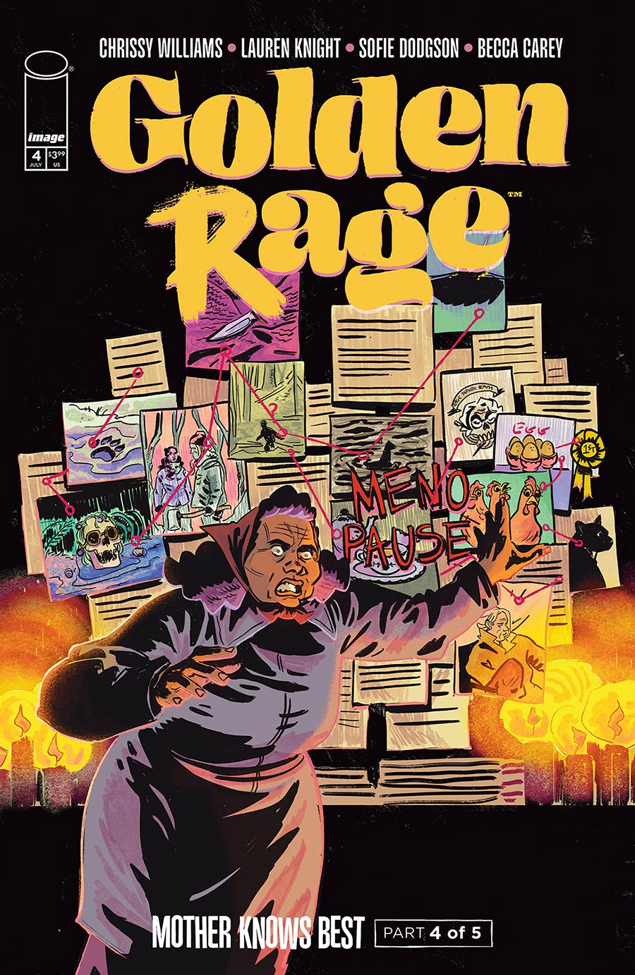 Golden Rage Mother Knows Best #4 Cover A Regular Lauren Knight Cover