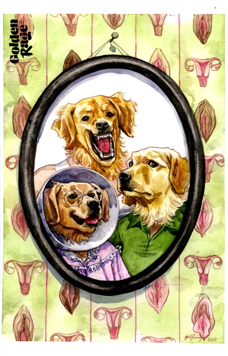Golden Rage Mother Knows Best #4 Cover B Variant Jill Thompson Cover
