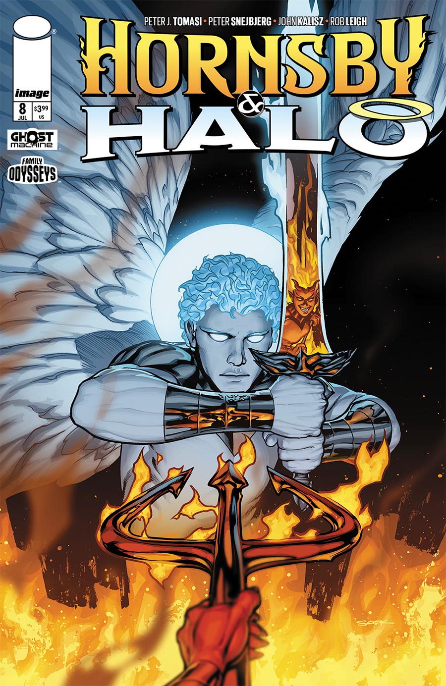 Hornsby & Halo #8 Cover B Variant Ryan Sook Cover