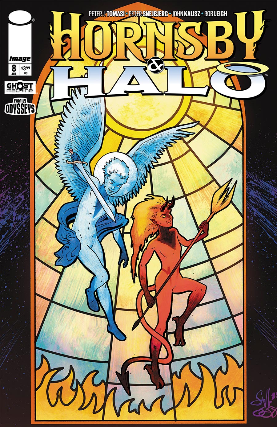 Hornsby & Halo #8 Cover C Variant Sean Von Gorman Cover