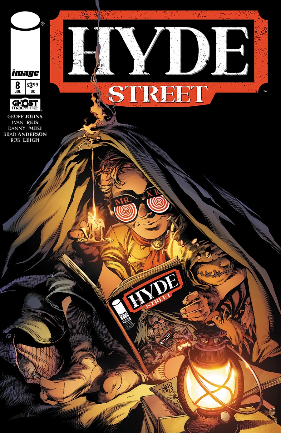 Hyde Street #8 Cover A Regular Ivan Reis Danny Miki & Brad Anderson Cover