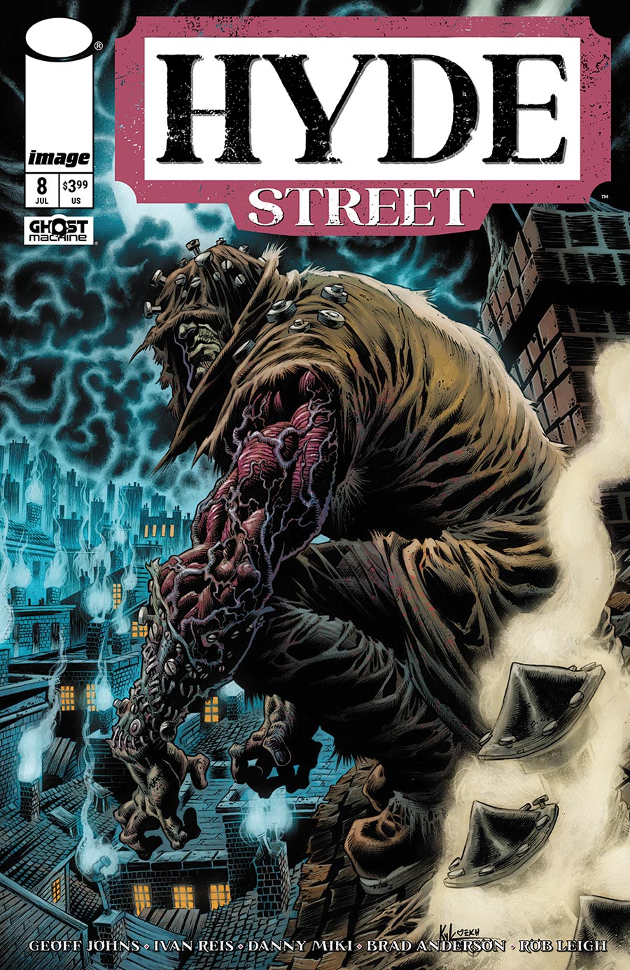 Hyde Street #8 Cover C Variant Kyle Hotz & Dan Brown Cover