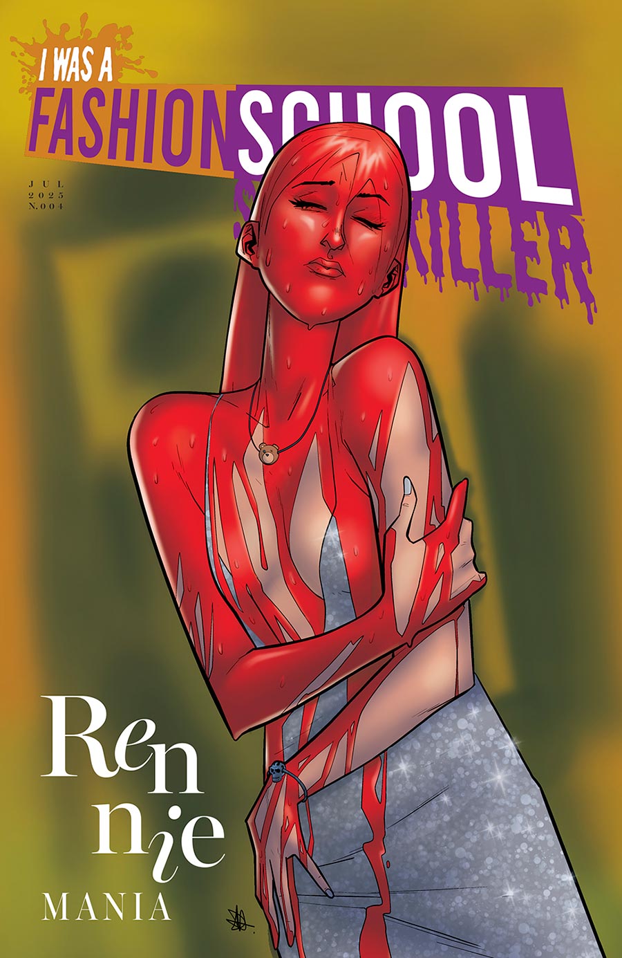 I Was A Fashion School Serial Killer #4 Cover B Variant Daniel Hillyard & Michelle Madsen Cover