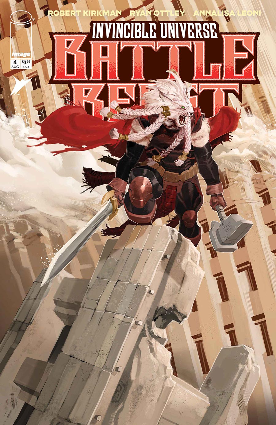 Invincible Universe Battle Beast #4 Cover F Incentive Eric Canete Variant Cover