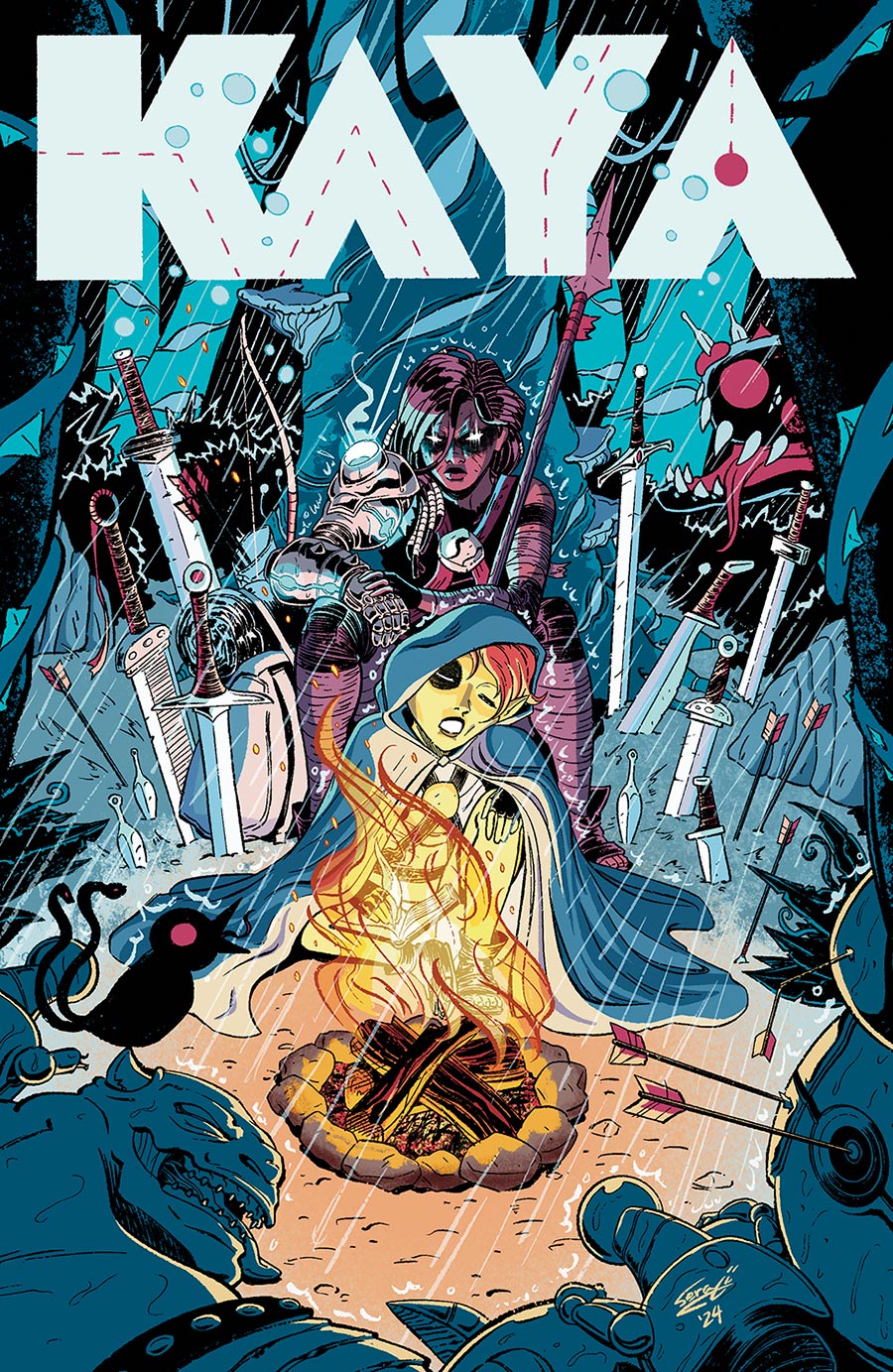 Kaya #28 Cover B Variant Seraji Cover