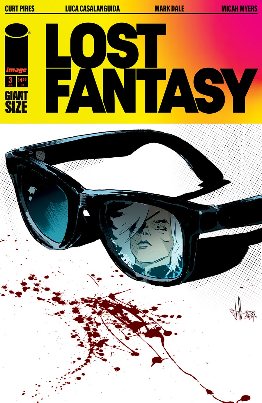 Lost Fantasy #3 Cover A Regular Luca Casalanguida Cover