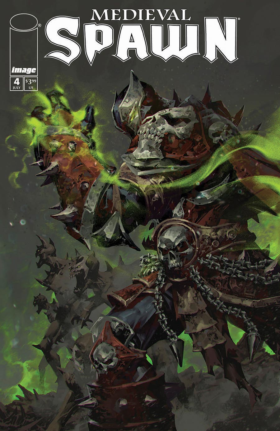 Medieval Spawn #4 Cover B Variant Kael Ngu Cover