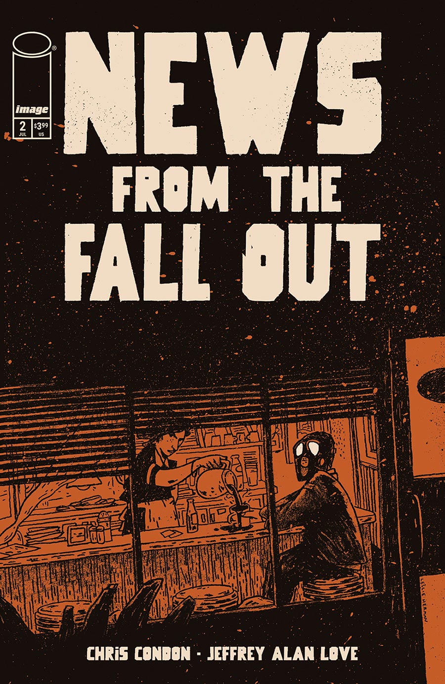 News From The Fallout #2 Cover B Variant Leslie Herman Cover