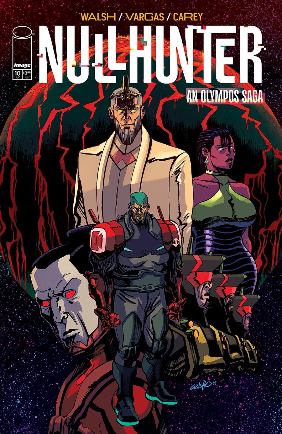 Nullhunter #10 Cover B Variant Gustaffo Vargas Cover