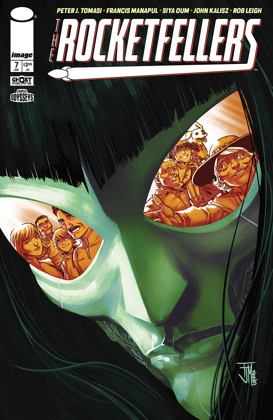 Rocketfellers #7 Cover A Regular Francis Manapul Cover