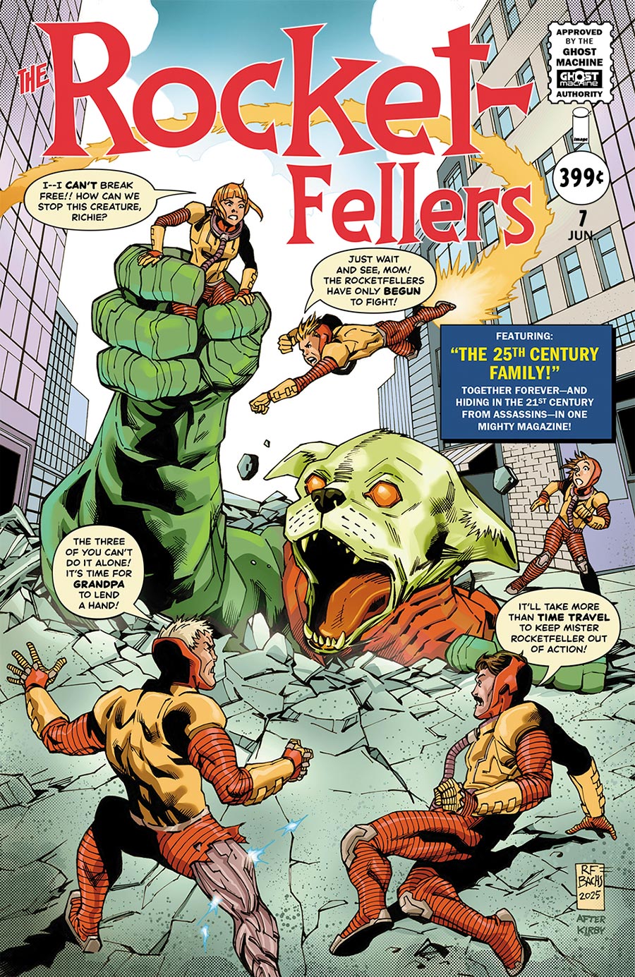 Rocketfellers #7 Cover B Variant Siya Oum Cover