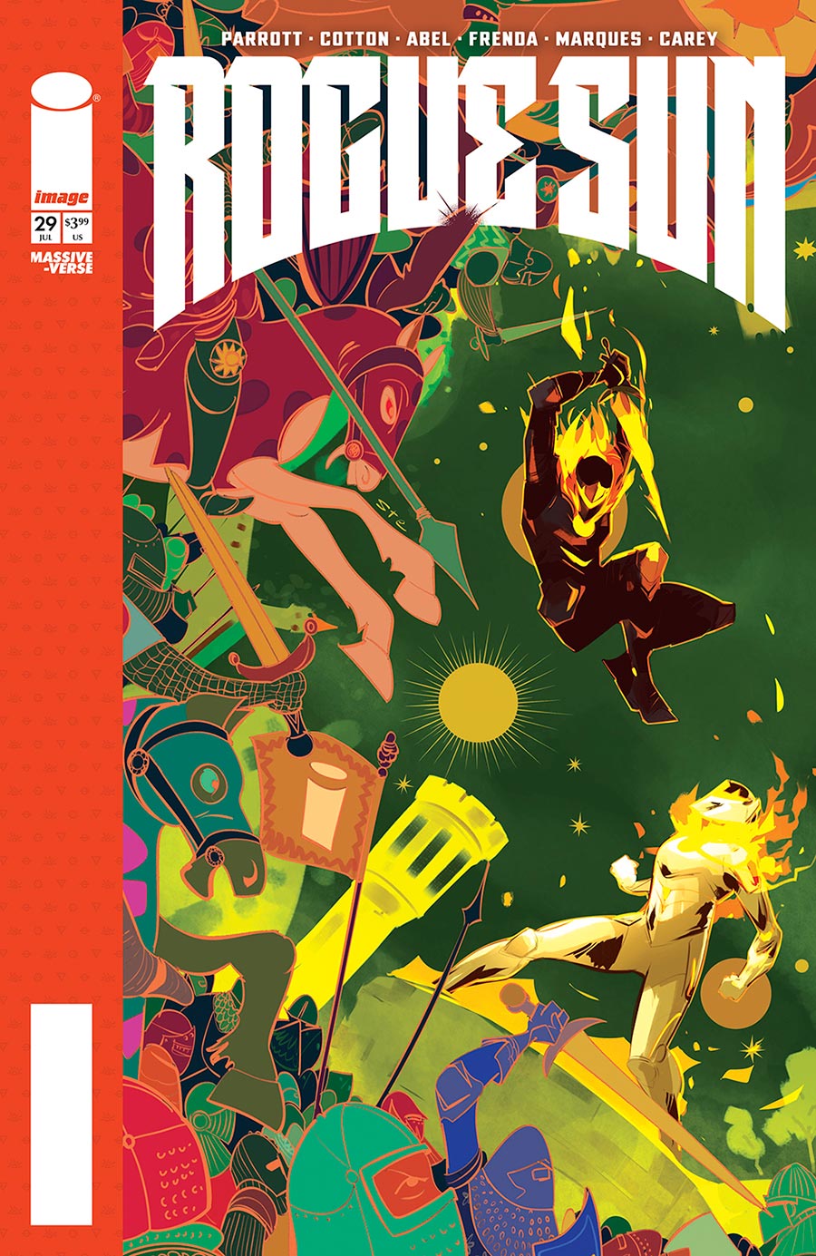 Rogue Sun #29 Cover A Regular Stefano Simeone Cover