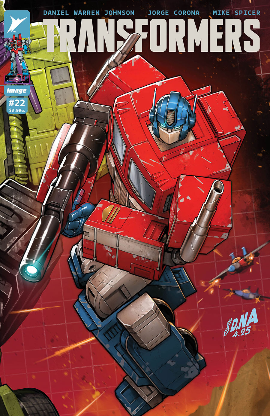 Transformers Vol 5 #22 Cover C Incentive David Nakayama Connecting Variant Cover
