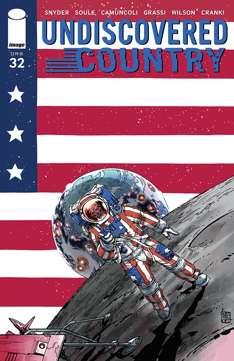 Undiscovered Country #32 Cover A Regular Giuseppe Camuncoli Cover