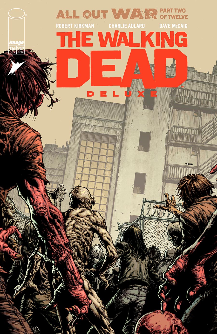 Walking Dead Deluxe #116 Cover A Regular David Finch & Dave McCaig Cover