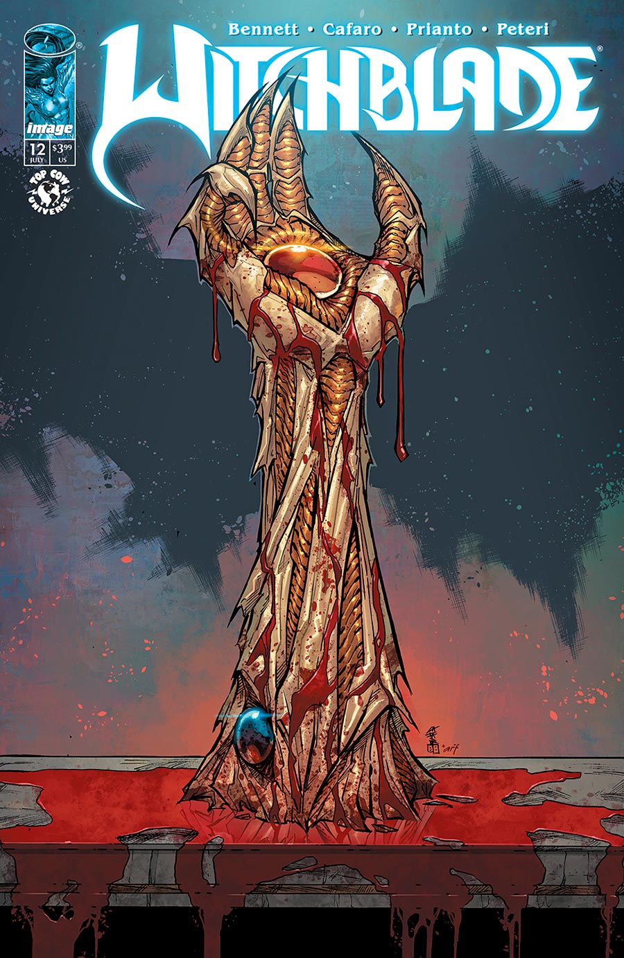 Witchblade Vol 3 #12 Cover A Regular Giuseppe Cafaro & Arif Prianto Cover