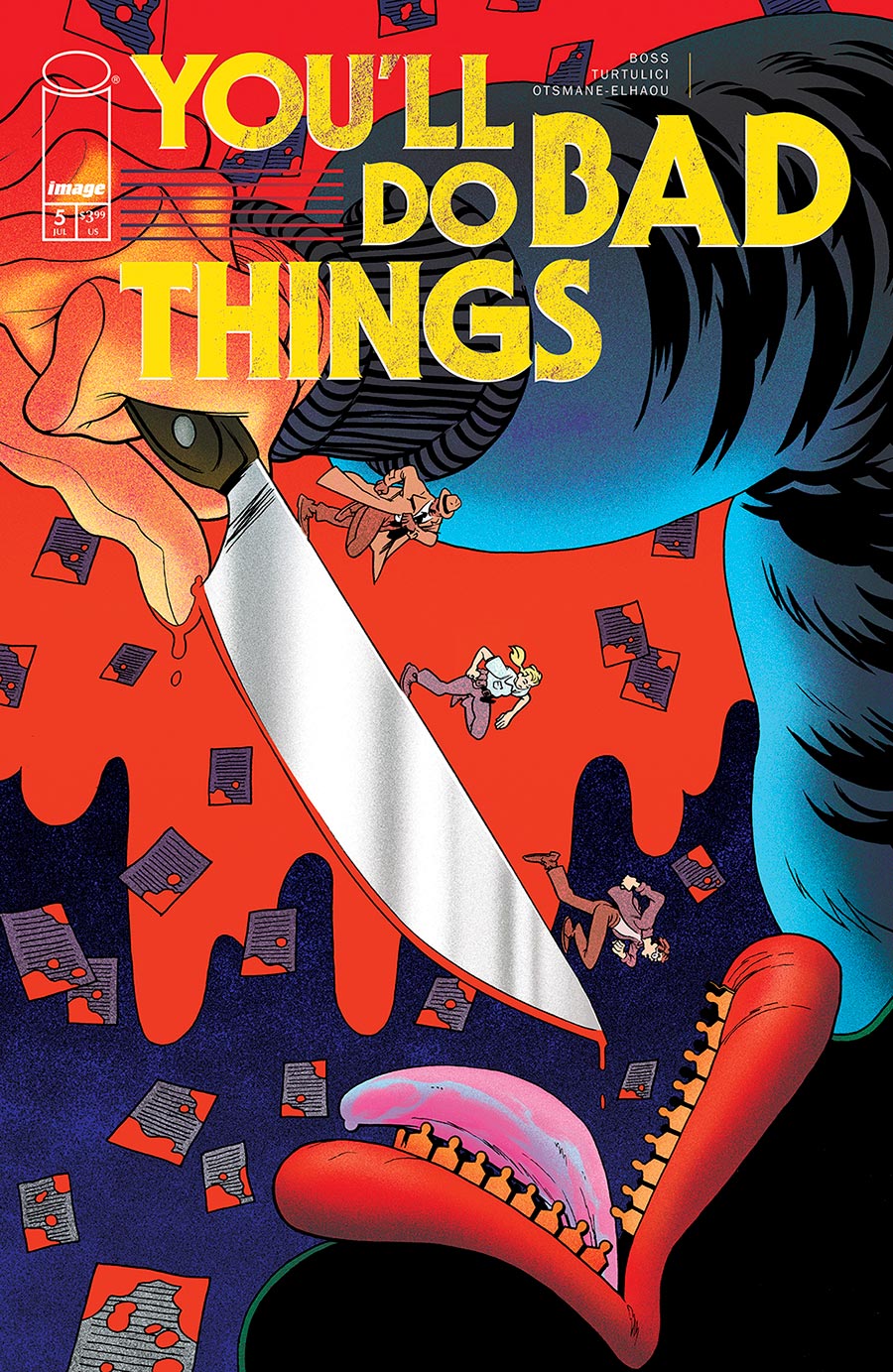 Youll Do Bad Things #5 Cover A Regular Tyler Boss Cover
