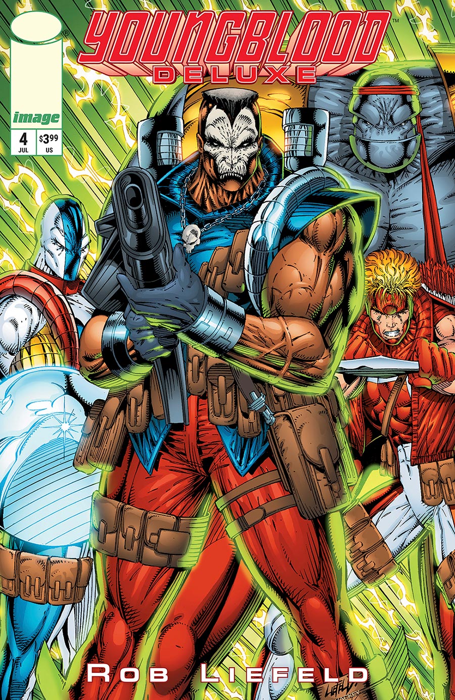 Youngblood Deluxe #4 Cover A Regular Rob Liefeld Cover