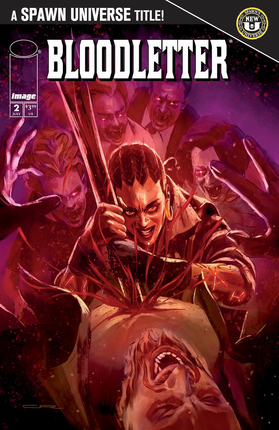 Bloodletter #2 Cover A Regular Christian Rosado Cover (Spawn Universe)
