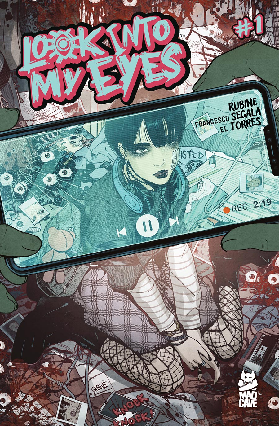 Look Into My Eyes #1 Cover A Regular Ruben Cubiles Cover