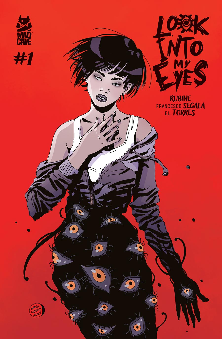 Look Into My Eyes #1 Cover B Variant Maria Llovet Cover