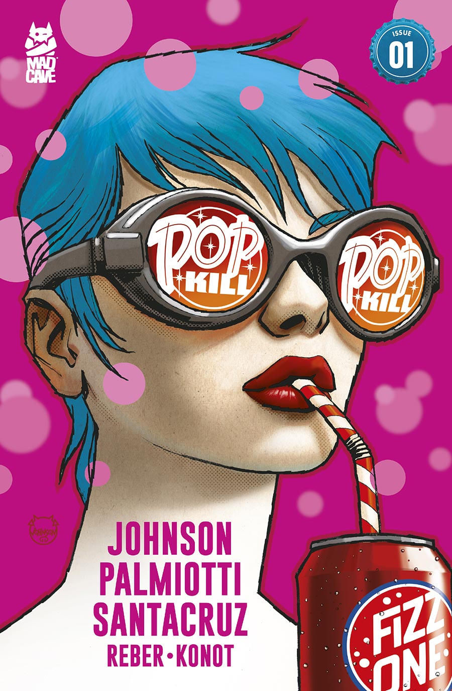 Pop Kill #1 Cover E 2nd Ptg A Dave Johnson Variant Cover