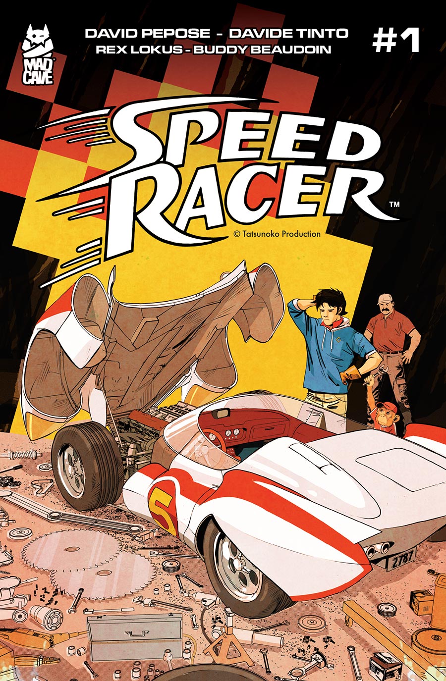 Speed Racer Vol 4 #1 Cover E Variant Sebastian Piriz Cover