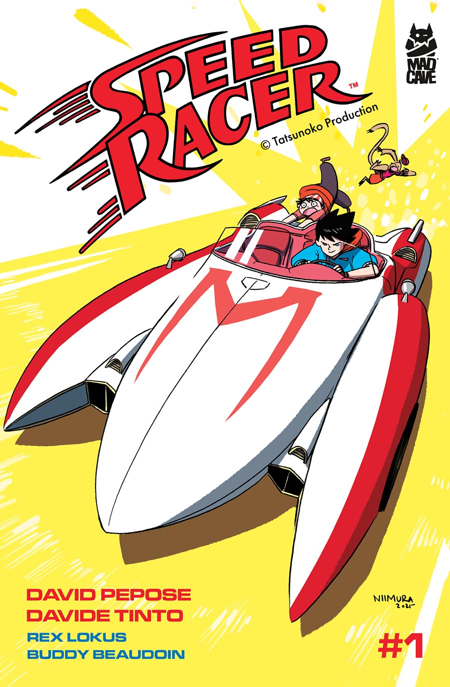 Speed Racer Vol 4 #1 Cover H Variant Ken Nimura Cover
