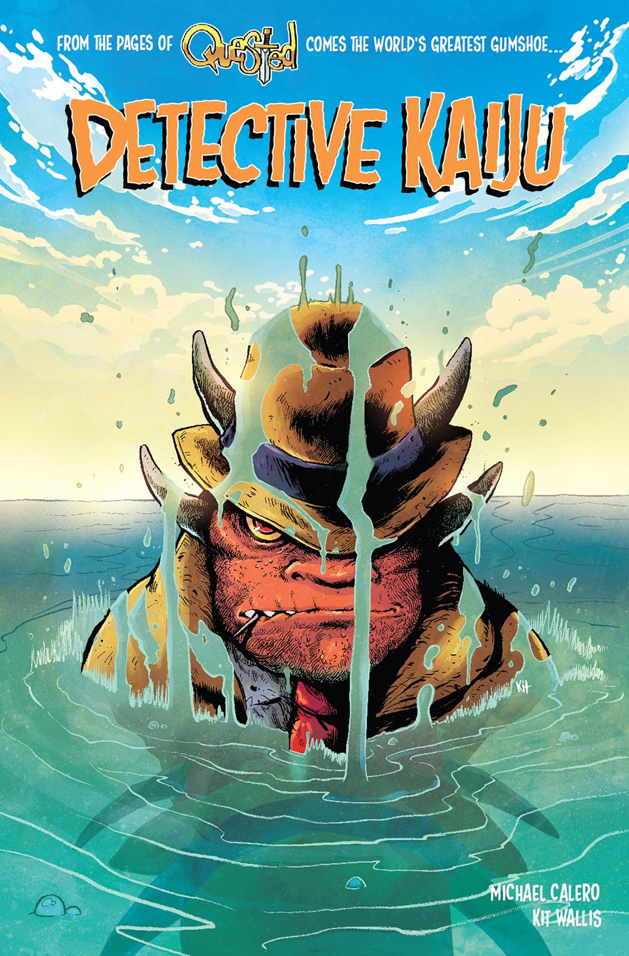 Detective Kaiju #3 Cover A Regular Kit Wallis Cover