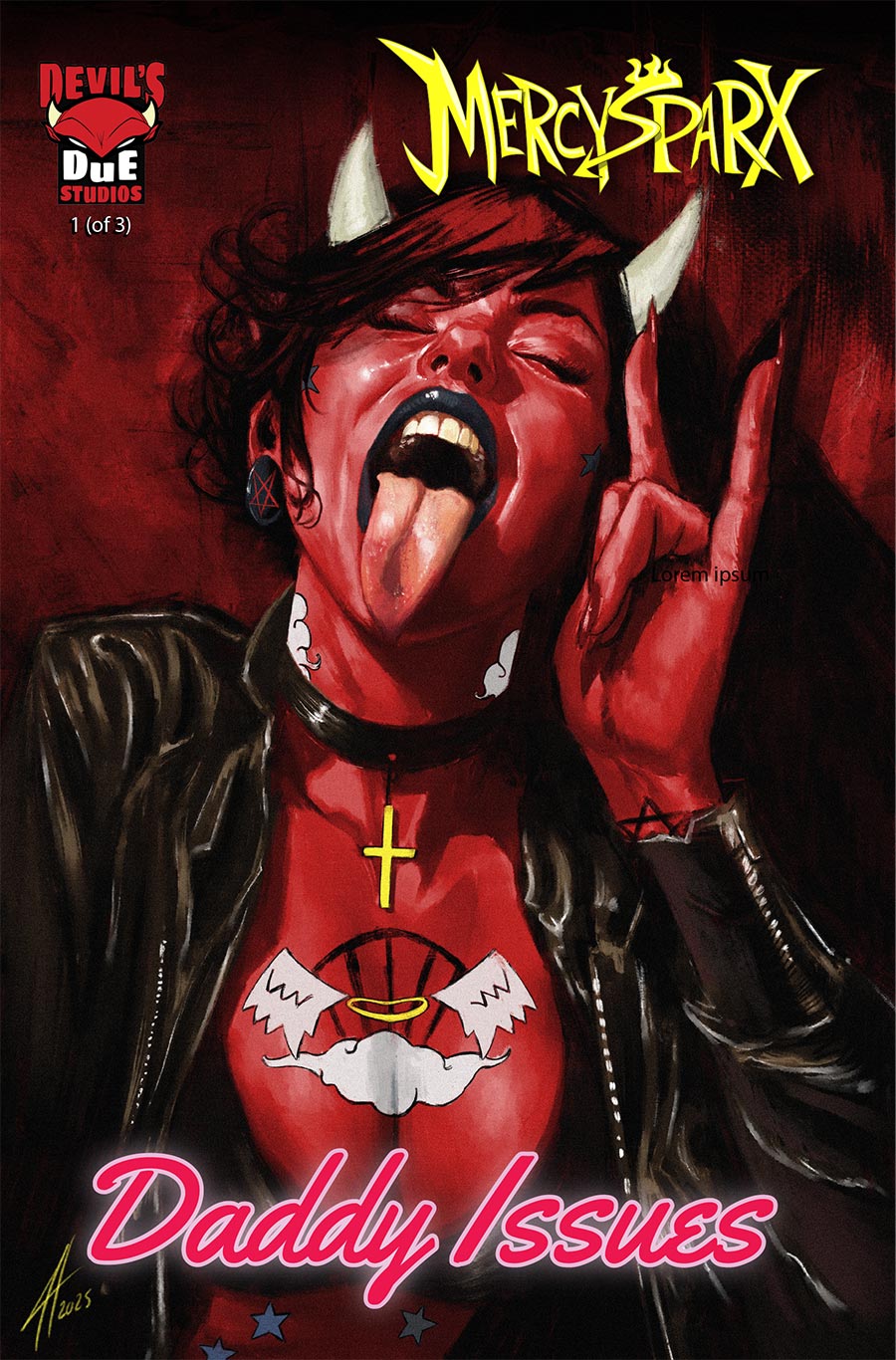Mercy Sparx Daddy Issues #1 Cover A Regular Joel Herrera Cover