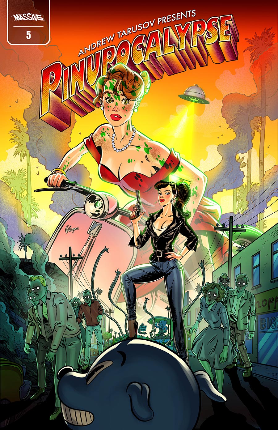 Pinupocalypse #5 Cover A Regular Andrew Tarusov Cover