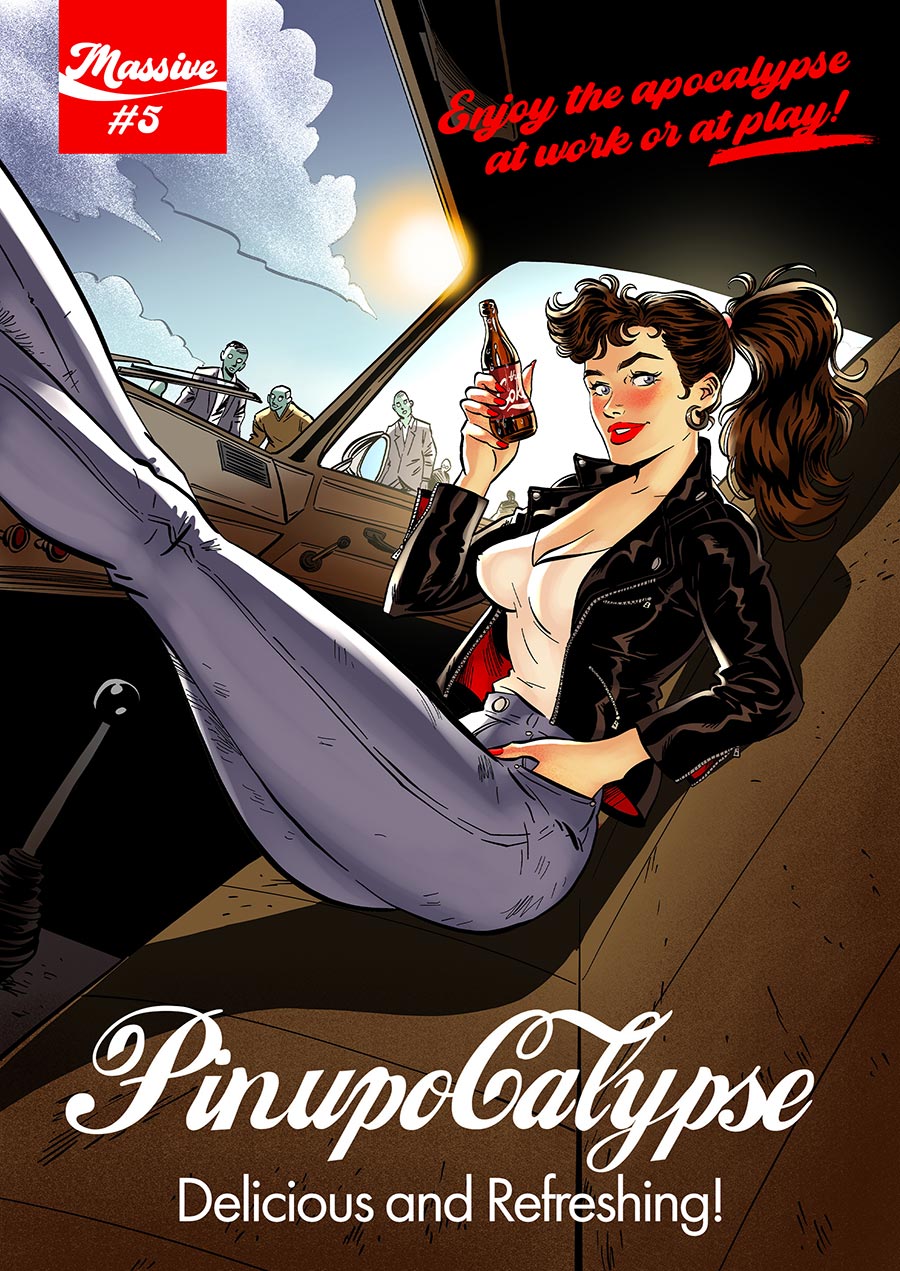 Pinupocalypse #5 Cover C Variant Andrew Tarusov Pinup Homage Cover
