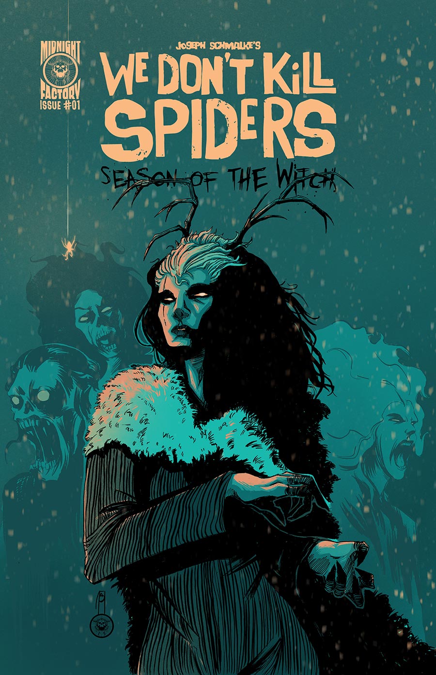We Dont Kill Spiders Season Of The Witch #1 Cover B Variant Joseph Schmalke Cover