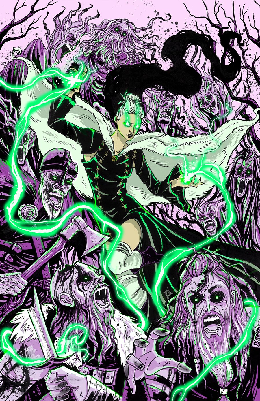 We Dont Kill Spiders Season Of The Witch #1 Cover C Incentive Megan Hutchison Virgin Variant Cover