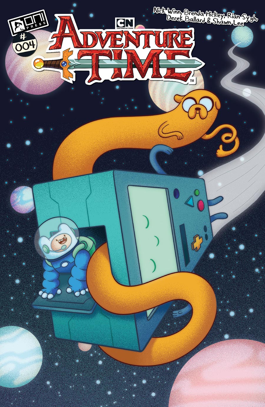 Adventure Time Vol 2 #4 Cover A Regular Nick Winn Cover